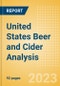 United States (US) Beer and Cider Analysis by Category and Segment, Company and Brand, Price, Distribution, Packaging and Consumer Insights - Product Image