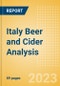 Italy Beer and Cider Analysis by Category and Segment, Company and Brand, Price, Distribution, Packaging and Consumer Insights - Product Image