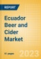 Ecuador Beer and Cider Market Overview by Category, Price Dynamics, Brand and Flavour, Distribution and Packaging, 2023 - Product Image