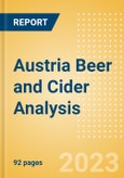 Austria Beer and Cider Analysis by Category and Segment, Company and Brand, Price, Distribution, Packaging and Consumer Insights- Product Image