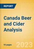 Canada Beer and Cider Analysis by Category and Segment, Company and Brand, Price, Distribution, Packaging and Consumer Insights- Product Image
