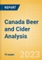 Canada Beer and Cider Analysis by Category and Segment, Company and Brand, Price, Distribution, Packaging and Consumer Insights - Product Image