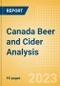 Canada Beer and Cider Analysis by Category and Segment, Company and Brand, Price, Distribution, Packaging and Consumer Insights - Product Thumbnail Image