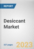 Desiccant Market By Type (Silica Gel, Activated Alumina, Activated Charcoal, Zeolite, Calcium Chloride, Clay, Others), By End-use industries (Packaging, Food, Pharmaceutical, Electronics, Others): Global Opportunity Analysis and Industry Forecast, 2023-2032- Product Image