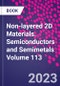 Non-layered 2D Materials. Semiconductors and Semimetals Volume 113 - Product Thumbnail Image