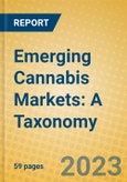 Emerging Cannabis Markets: A Taxonomy- Product Image