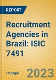 Recruitment Agencies in Brazil: ISIC 7491- Product Image