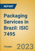 Packaging Services in Brazil: ISIC 7495- Product Image