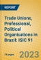 Trade Unions, Professional, Political Organisations in Brazil: ISIC 91 - Product Image