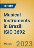 Musical Instruments in Brazil: ISIC 3692- Product Image