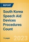 South Korea Speech Aid Devices Procedures Count by Segments and Forecast to 2030 - Product Thumbnail Image