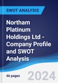 Northam Platinum Holdings Ltd - Company Profile and SWOT Analysis- Product Image