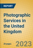 Photographic Services in the United Kingdom: ISIC 7494- Product Image