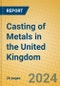 Casting of Metals in the United Kingdom: ISIC 273 - Product Image