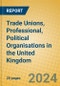 Trade Unions, Professional, Political Organisations in the United Kingdom: ISIC 91 - Product Thumbnail Image