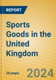 Sports Goods in the United Kingdom- Product Image
