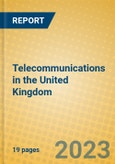 Telecommunications in the United Kingdom: ISIC 642- Product Image