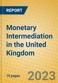 Monetary Intermediation in the United Kingdom: ISIC 651- Product Image