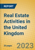 Real Estate Activities in the United Kingdom: ISIC 70- Product Image