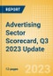 Advertising Sector Scorecard, Q3 2023 Update - Thematic Intelligence - Product Thumbnail Image