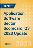 Application Software Sector Scorecard, Q3 2023 Update - Thematic Intelligence- Product Image