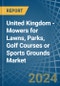 United Kingdom - Mowers for Lawns, Parks, Golf Courses or Sports Grounds - Market Analysis, forecast, Size, Trends and Insights - Product Image