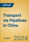 Transport via Pipelines in China - Product Image