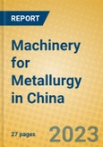 Machinery for Metallurgy in China- Product Image