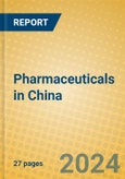 Pharmaceuticals in China- Product Image