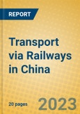 Transport via Railways in China- Product Image