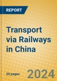 Transport via Railways in China- Product Image