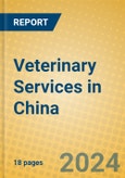 Veterinary Services in China- Product Image