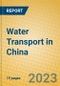Water Transport in China - Product Image
