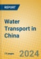 Water Transport in China - Product Image