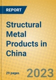 Structural Metal Products in China- Product Image