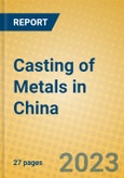 Casting of Metals in China- Product Image