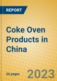 Coke Oven Products in China- Product Image