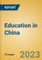 Education in China - Product Image
