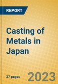 Casting of Metals in Japan- Product Image