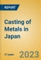 Casting of Metals in Japan - Product Image