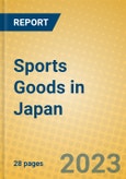 Sports Goods in Japan- Product Image