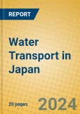 Water Transport in Japan- Product Image