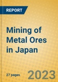 Mining of Metal Ores in Japan- Product Image