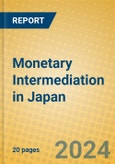 Monetary Intermediation in Japan- Product Image