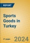 Sports Goods in Turkey - Product Image