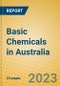 Basic Chemicals in Australia - Product Image