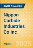 Nippon Carbide Industries Co Inc (4064) - Financial and Strategic SWOT Analysis Review- Product Image