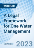 A Legal Framework for One Water Management - Webinar (Recorded)- Product Image