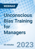 Unconscious Bias Training for Managers - Webinar (Recorded)- Product Image
