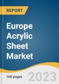 Europe Acrylic Sheet Market Size, Share & Trends Analysis Report By Application (Architecture & Construction, Furniture & Design, Automotive & Transportation, Visual Comm. & Retail), By Technology, By Region, And Segment Forecasts, 2023 - 2030- Product Image